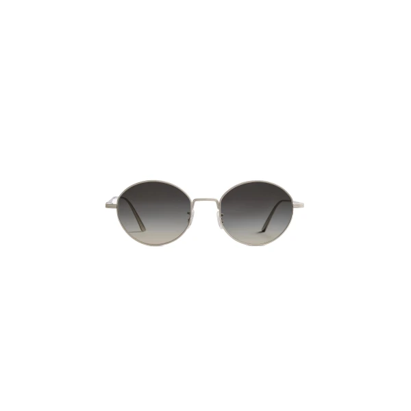 Khaite Oliver Peoples 1994C Sunglasses in Silver and Grey Gradient