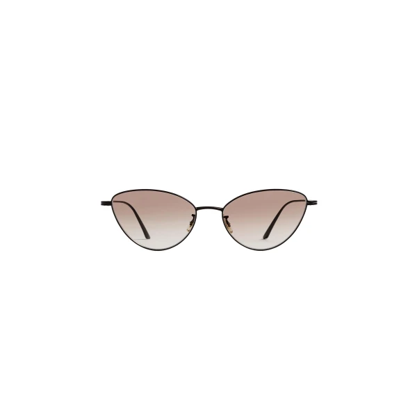 Oliver Peoples 1998C Sunglasses in Matte Black and Soft Tan Gradient