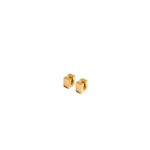 Khaite Small Empire Earrings in Gold