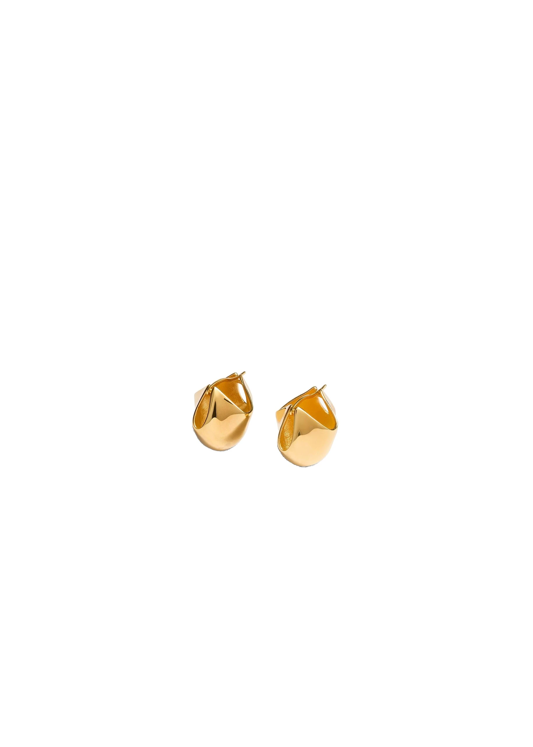 Khaite Small Lotus Earrings in Gold | Buy Jewelry at Luxury Shoes Khaite Small Lotus Earrings in Gold