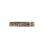Khaite Theo Waist Belt in Natural Python