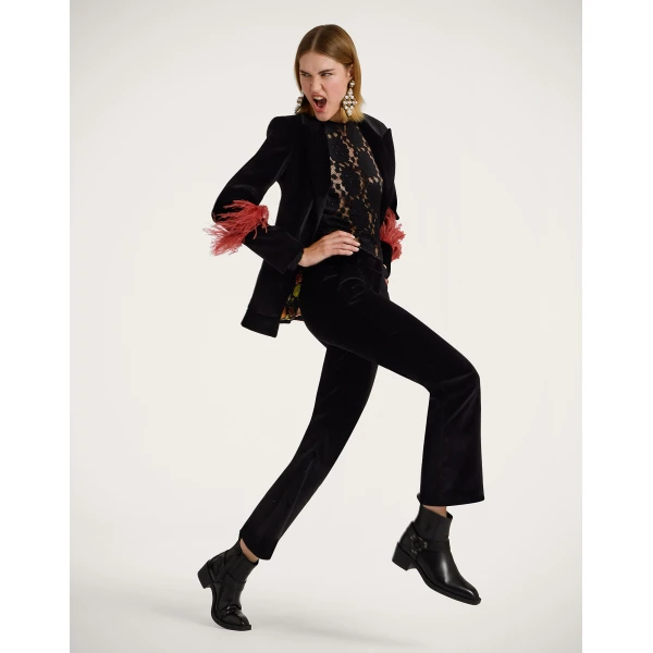 La DoubleJ 24/7 Pants in Black, view 2