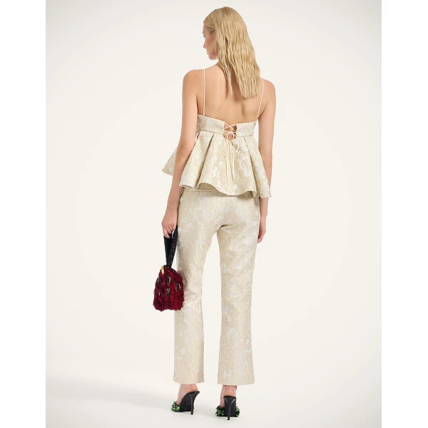 La DoubleJ 24/7 Pants in Peony Ivory, view 3