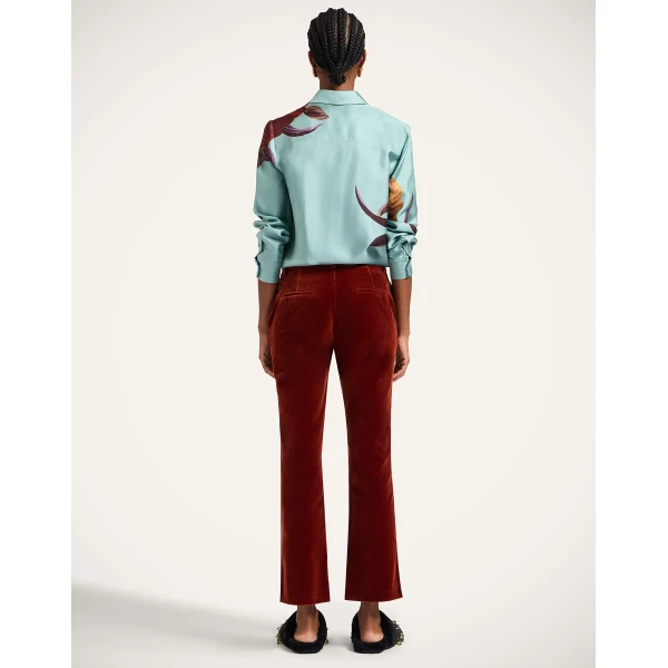 La DoubleJ 24/7 Pants in Terracotta, view 3