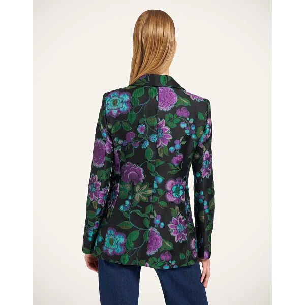 La DoubleJ 24/7 Jacket Bis in Botanical Black at Luxury Shoes 