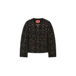 La DoubleJ 9 To 5 Jacket in Bicolor Black at Luxury Shoes La DoubleJ 9 To 5 Jacket in Bicolor Black at Luxury Shoes