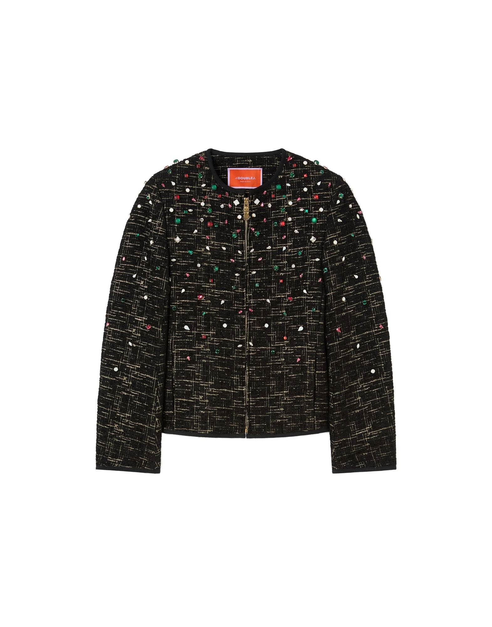 La DoubleJ 9 To 5 Jacket in Bicolor Black at Luxury Shoes La DoubleJ 9 To 5 Jacket in Bicolor Black at Luxury Shoes