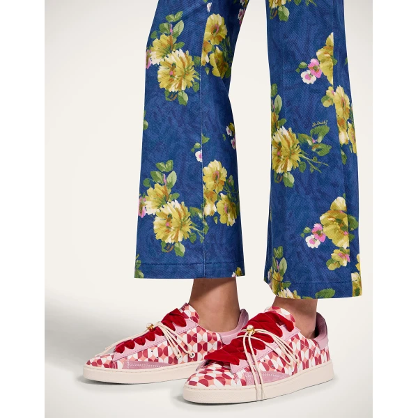 La DoubleJ All Time Low Top in Sfere Pink at Luxury Shoes 
