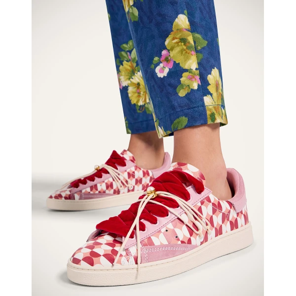 La DoubleJ All Time Low Top in Sfere Pink at Luxury Shoes 