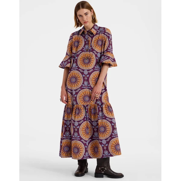La DoubleJ Artemis Dress in Sovereign Purple, view 2