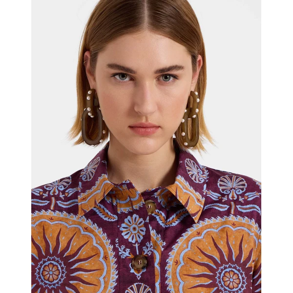 La DoubleJ Artemis Dress in Sovereign Purple, view 6