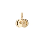 La DoubleJ Aura Charm in 24K Gold Plate