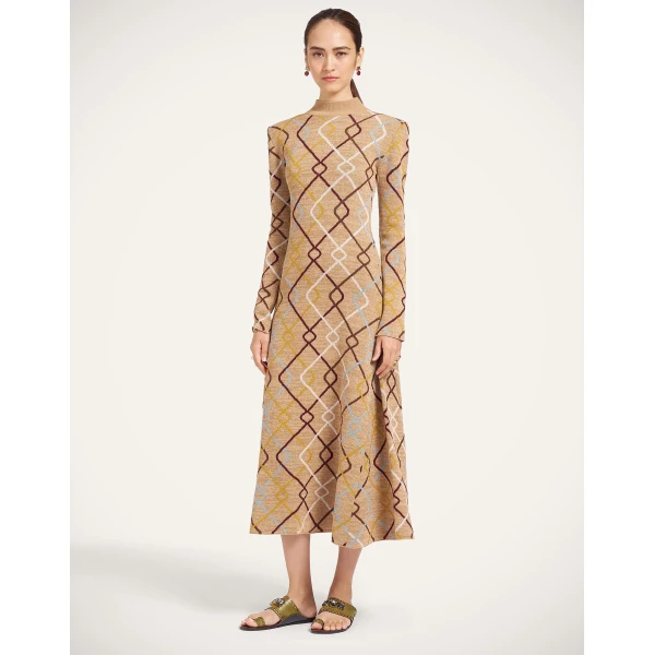 La DoubleJ Babe Dress in Beige