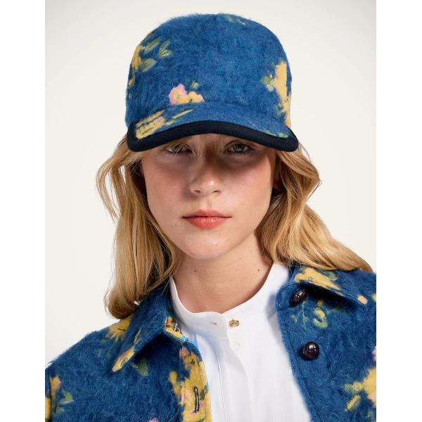 La DoubleJ Babeball Cap in Riptide Navy at Luxury Shoes 
