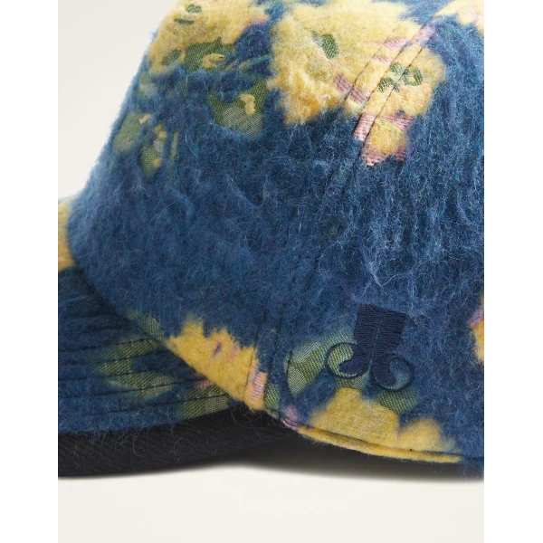 La DoubleJ Babeball Cap in Riptide Navy at Luxury Shoes 