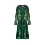 La DoubleJ Bee Dress in Atlantis Green