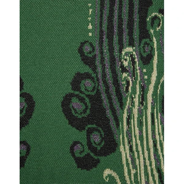 La DoubleJ Bee Dress in Atlantis Green, view 6