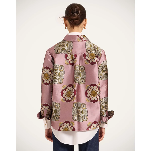 La DoubleJ Better Than Your Boyfriend’s Jacket in Nucleus Dusty Pink, view 3