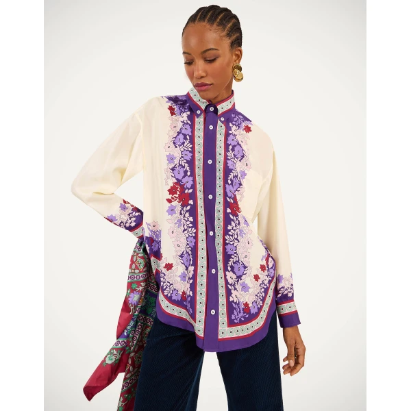 La DoubleJ Better Than Your Boyfriend’s Shirt in Regalia Ecru, view 6