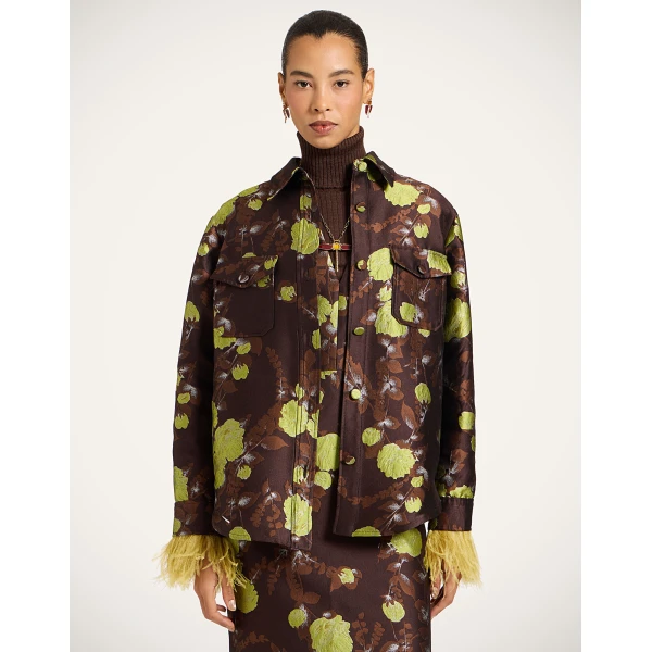 La DoubleJ Better Than Your Boyfriend's Jacket in Devon Brown at Luxury Shoes 