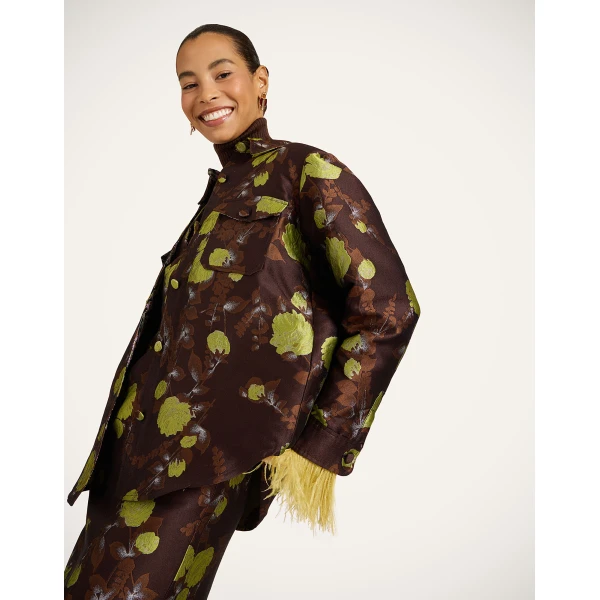 La DoubleJ Better Than Your Boyfriend's Jacket in Devon Brown at Luxury Shoes 
