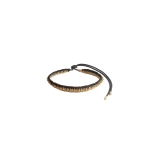 La DoubleJ Better Together Belt in Bicolor Black & Ivory at Luxury Shoes 