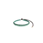 La DoubleJ Better Together Belt in Bicolor Mint & Dark Green at Luxury Shoes 