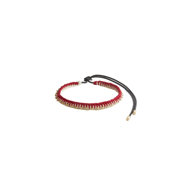 Better Together Belt in Bicolor Red & Ivory