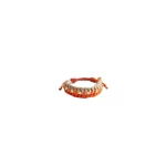La DoubleJ Better Together Bracelet in Bicolor Orange & Ivory