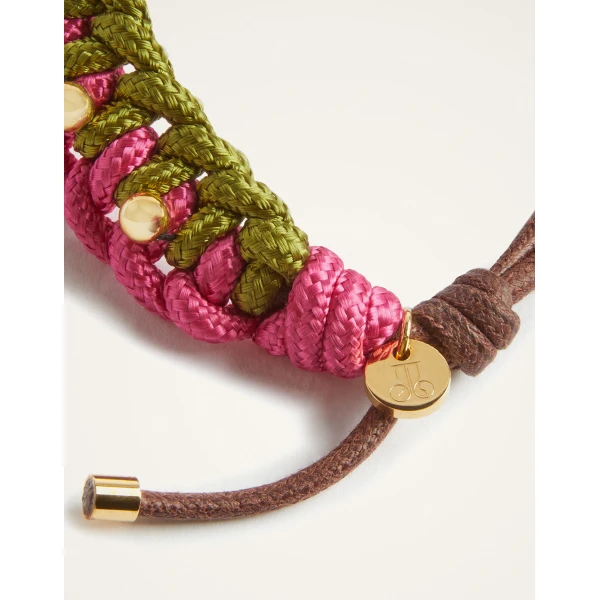 La DoubleJ Better Together Bracelet in Bicolor Pink & Green, view 6