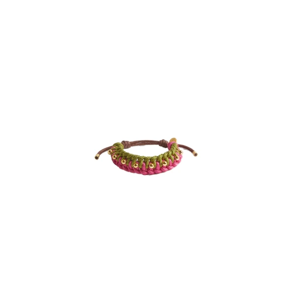 Better Together Bracelet in Bicolor Pink & Green