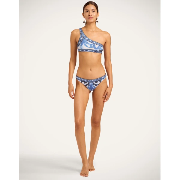 La DoubleJ Bikini Bottom in Cocoon Blue, view 2