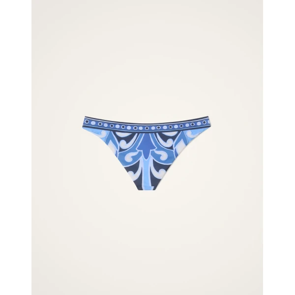 La DoubleJ Bikini Bottom in Cocoon Blue, view 6