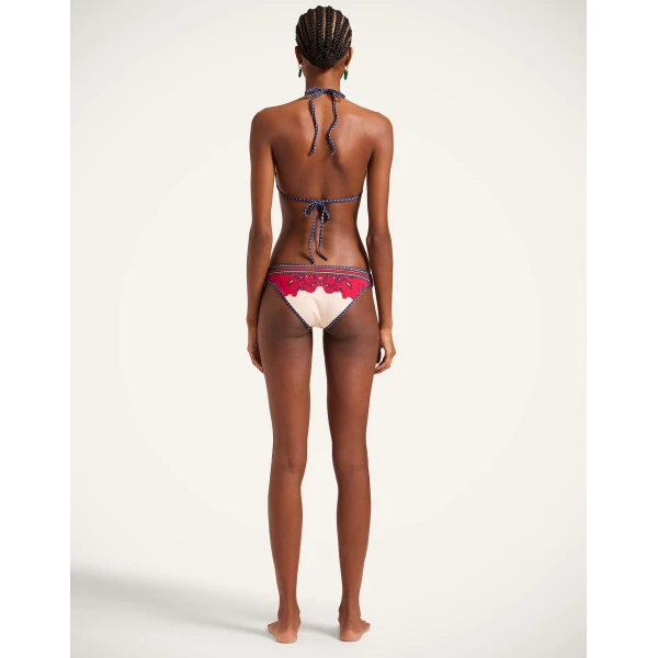 La DoubleJ Bikini Bottom in Lemuria Pink, view 3