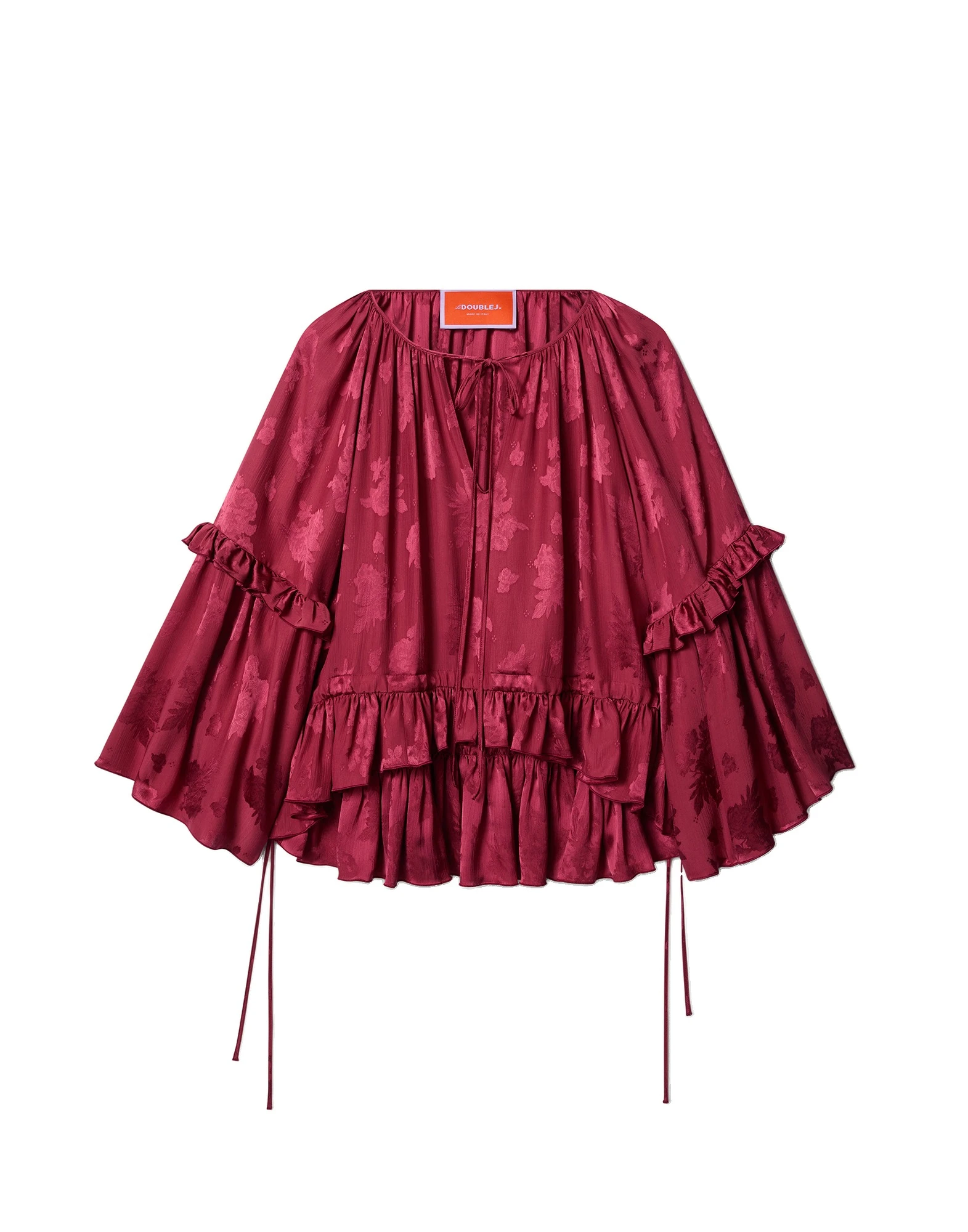 La DoubleJ Boho Blouse in Brick Red La DoubleJ Boho Blouse in Brick Red