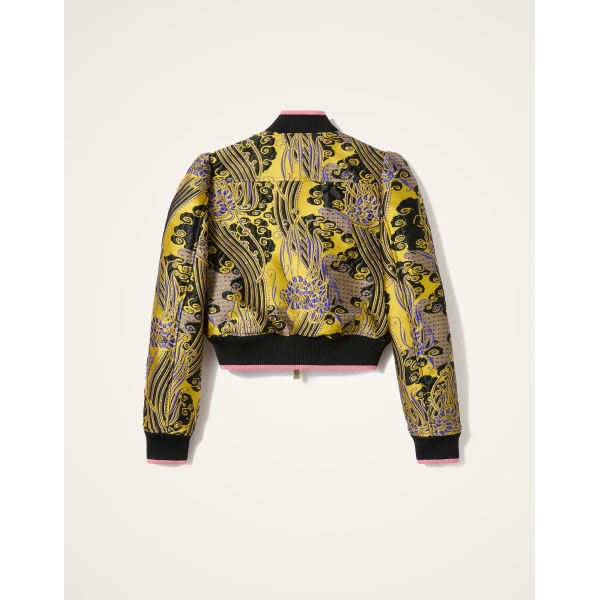 La DoubleJ Bon Bon Bomber in Atlantis Yellow Jacket, view 5