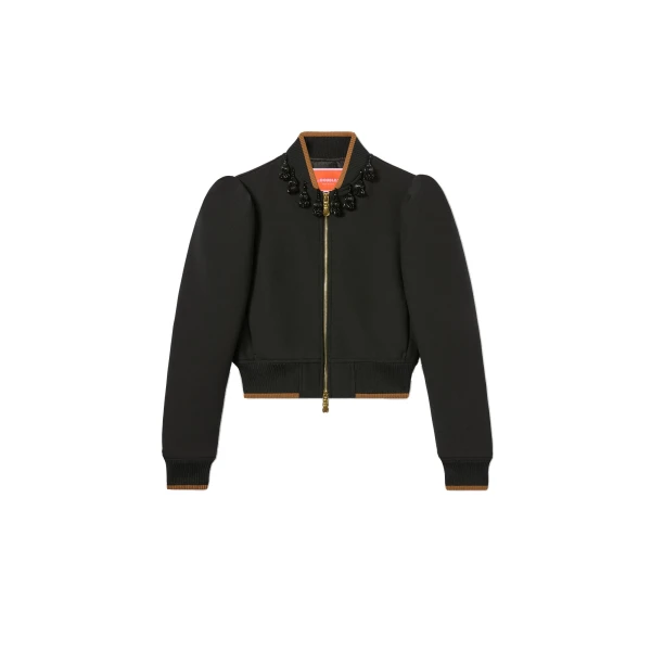 La DoubleJ Bon Bon Bomber in Black Jacket
