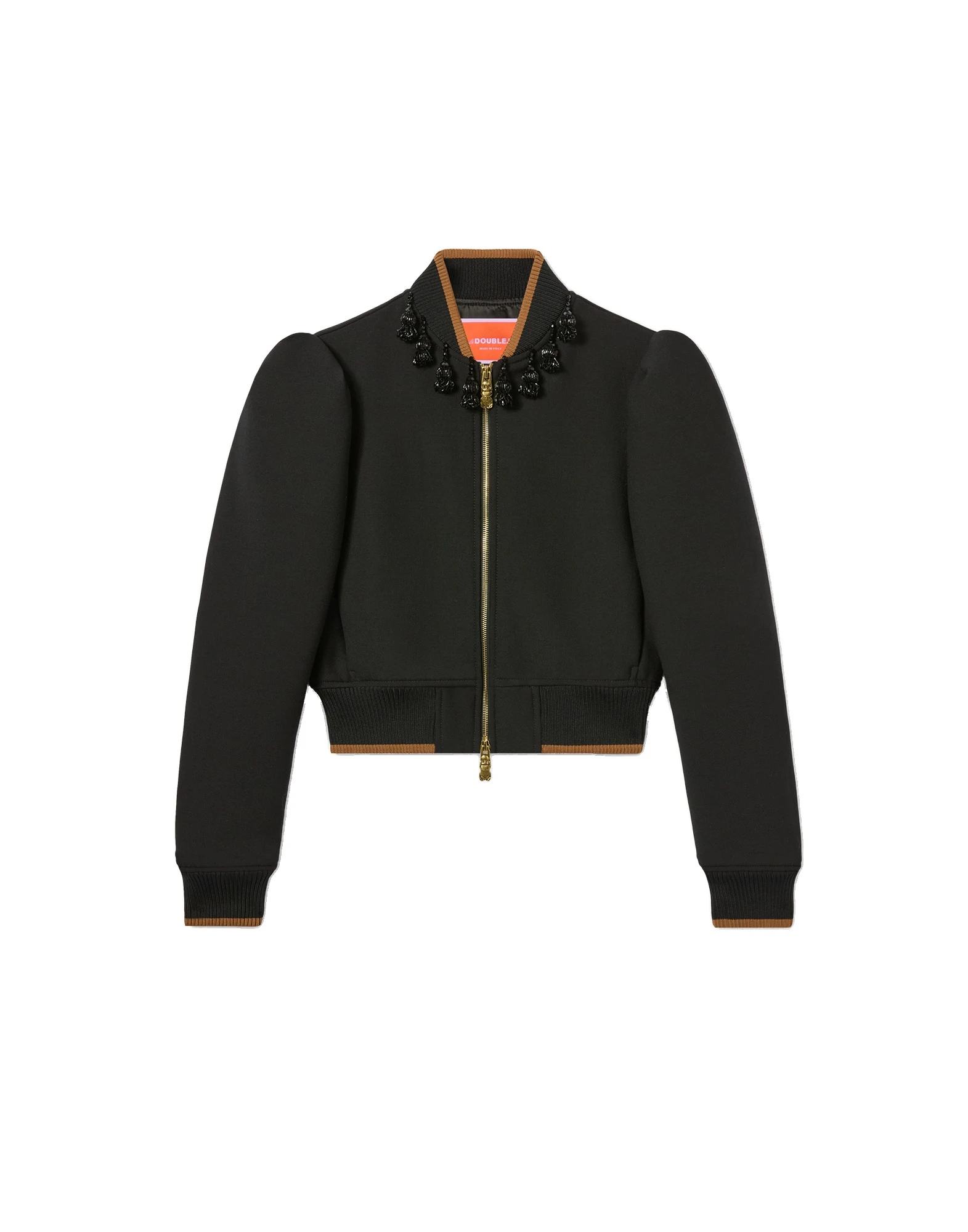 La DoubleJ Bon Bon Bomber in Black La DoubleJ Bon Bon Bomber in Black Jacket