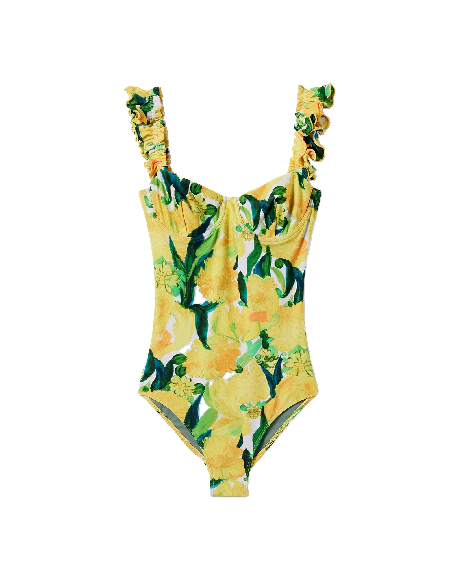 La DoubleJ Boop Swimsuit in Zesty Yellow La DoubleJ Boop Swimsuit in Zesty Yellow
