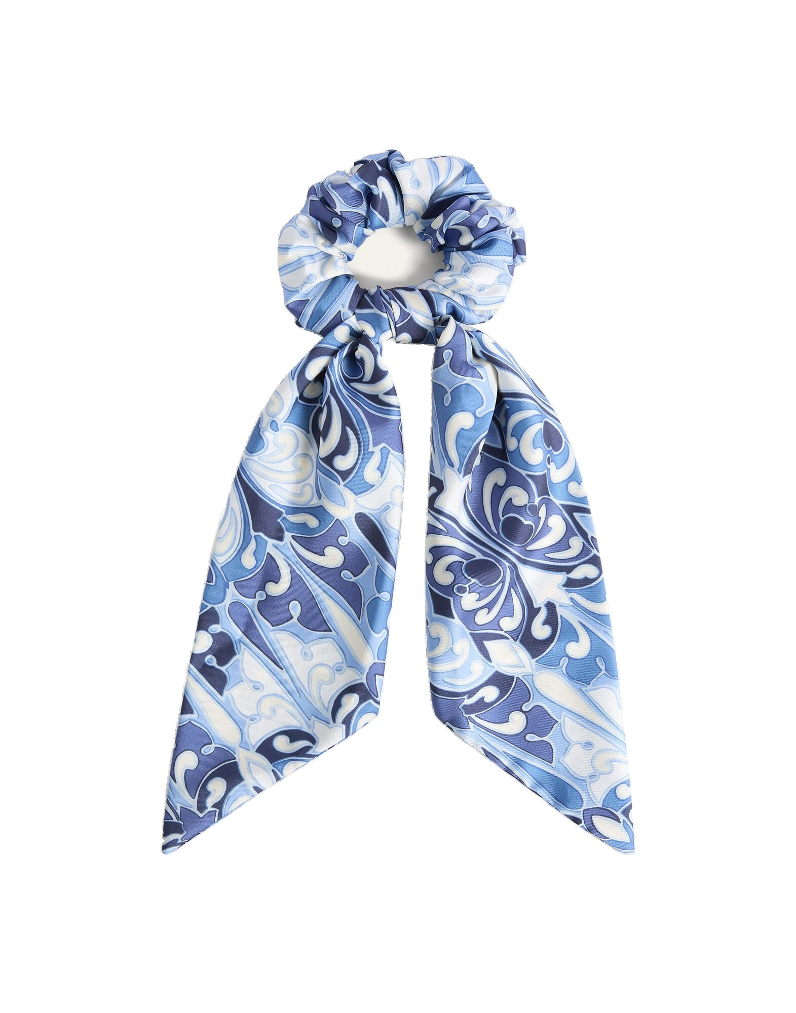 La DoubleJ Bow Scrunchie in Cocoon Blue at Luxury Shoes La DoubleJ Bow Scrunchie in Cocoon Blue at Luxury Shoes