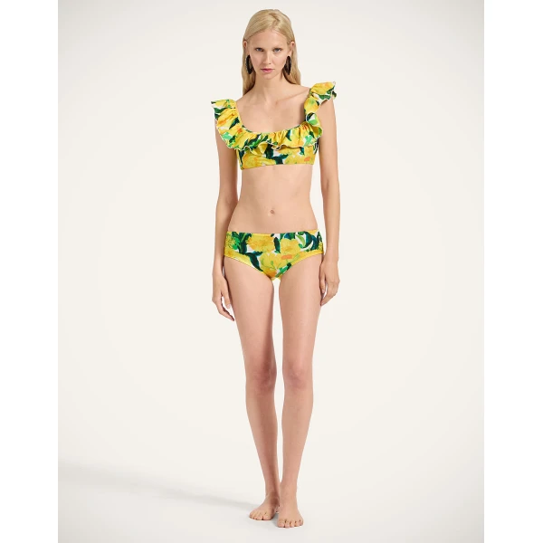 La DoubleJ Boy Brief in Zesty Yellow, view 2