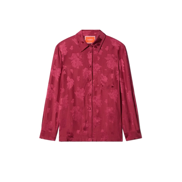 La DoubleJ Boy Shirt in Brick Red