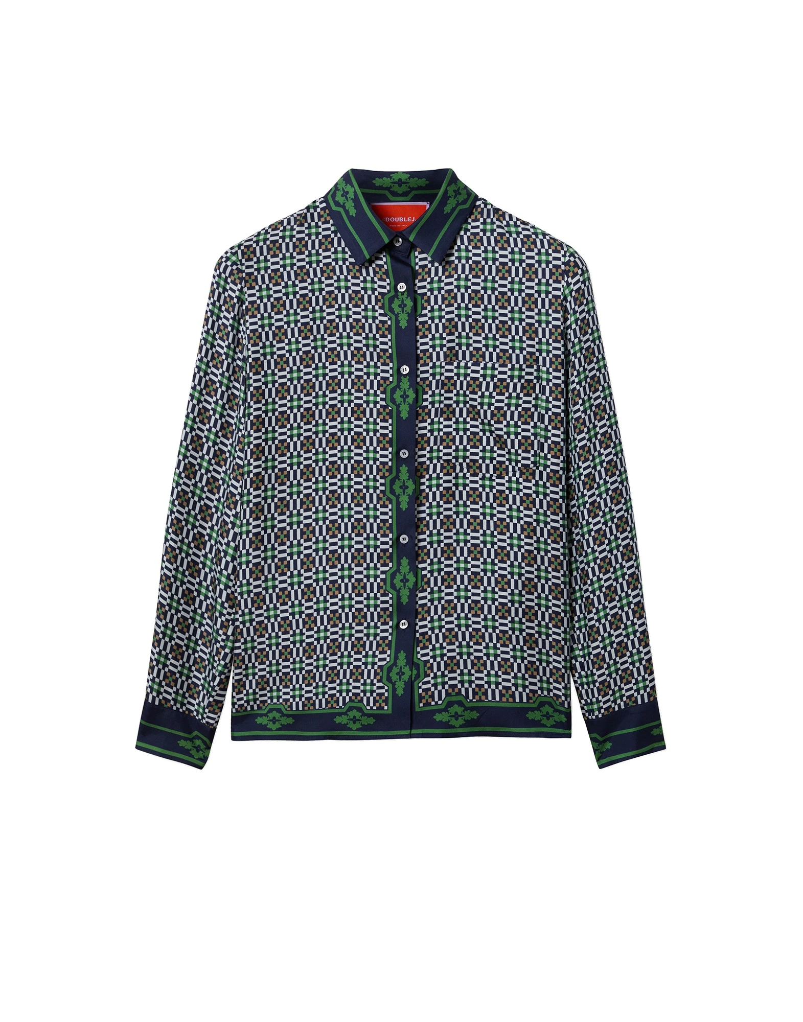 La DoubleJ Boy Shirt in Mariposa Green La DoubleJ Boy Shirt in Mariposa Green