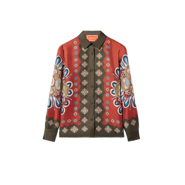 Boy Shirt in Nucleus Rust