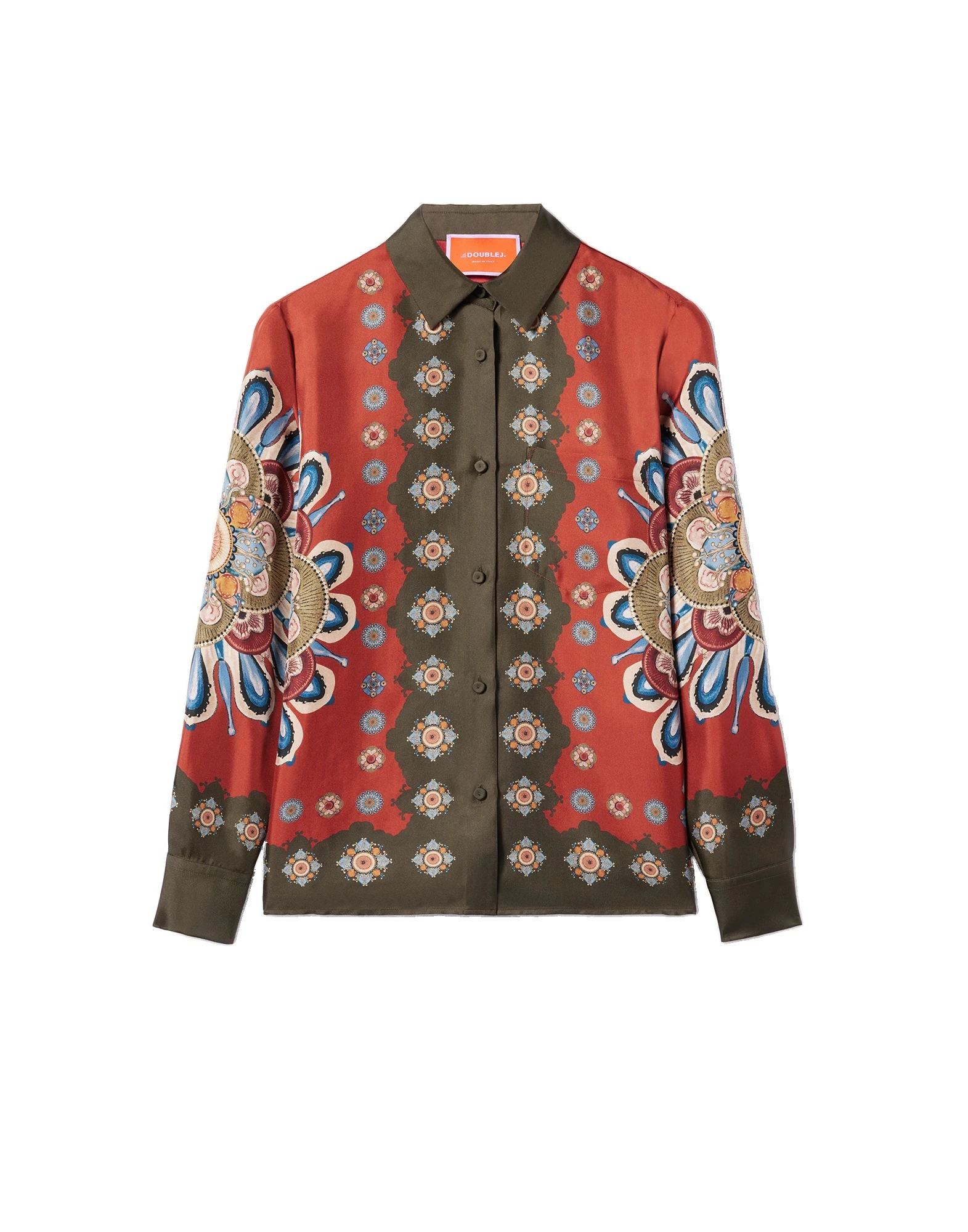 La DoubleJ Boy Shirt in Nucleus Rust La DoubleJ Boy Shirt in Nucleus Rust