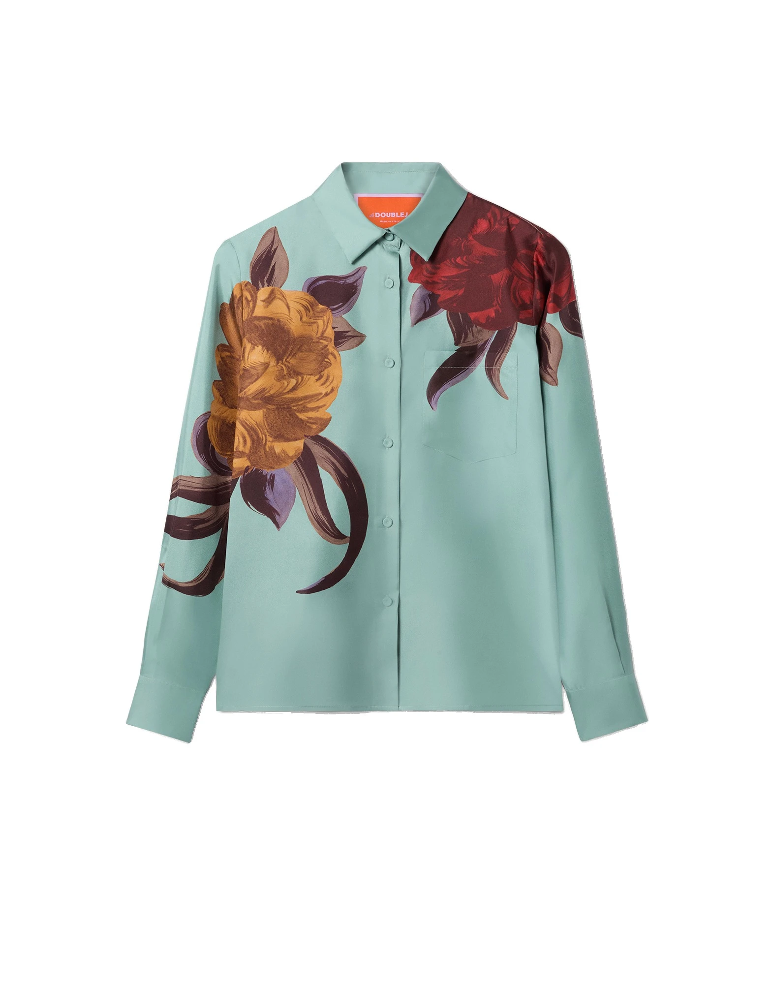 La DoubleJ Boy Shirt in Peony Light Blue La DoubleJ Boy Shirt in Peony Light Blue