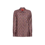La DoubleJ Boy Shirt in Sovereign Mini Purple La DoubleJ Boy Shirt in Sovereign Mini Purple