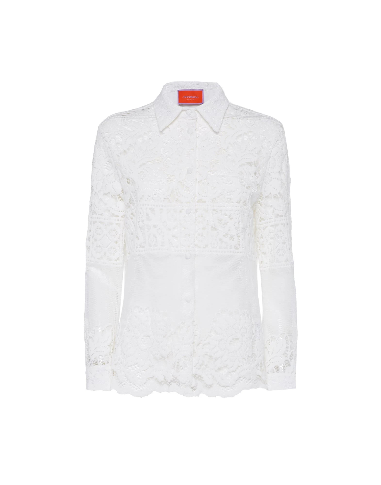 La DoubleJ Boy Shirt in White La DoubleJ Boy Shirt in White