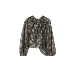La DoubleJ Brigid Top in Sun Black at Luxury Shoes La DoubleJ Brigid Top in Sun Black at Luxury Shoes