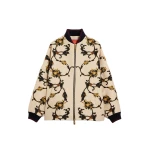 La DoubleJ Brooklyn Bomber in Buttercup White at Luxury Shoes 